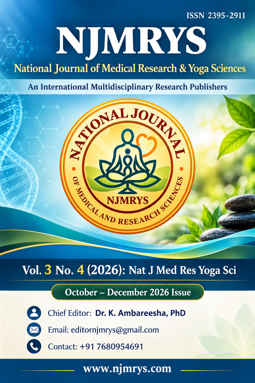 					View Vol. 3 No. 4 (2026): Nat J. Med. Res. Yoga Sci
				
